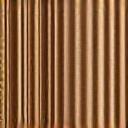 Close-up texture of high-quality brown corrugated cardboard